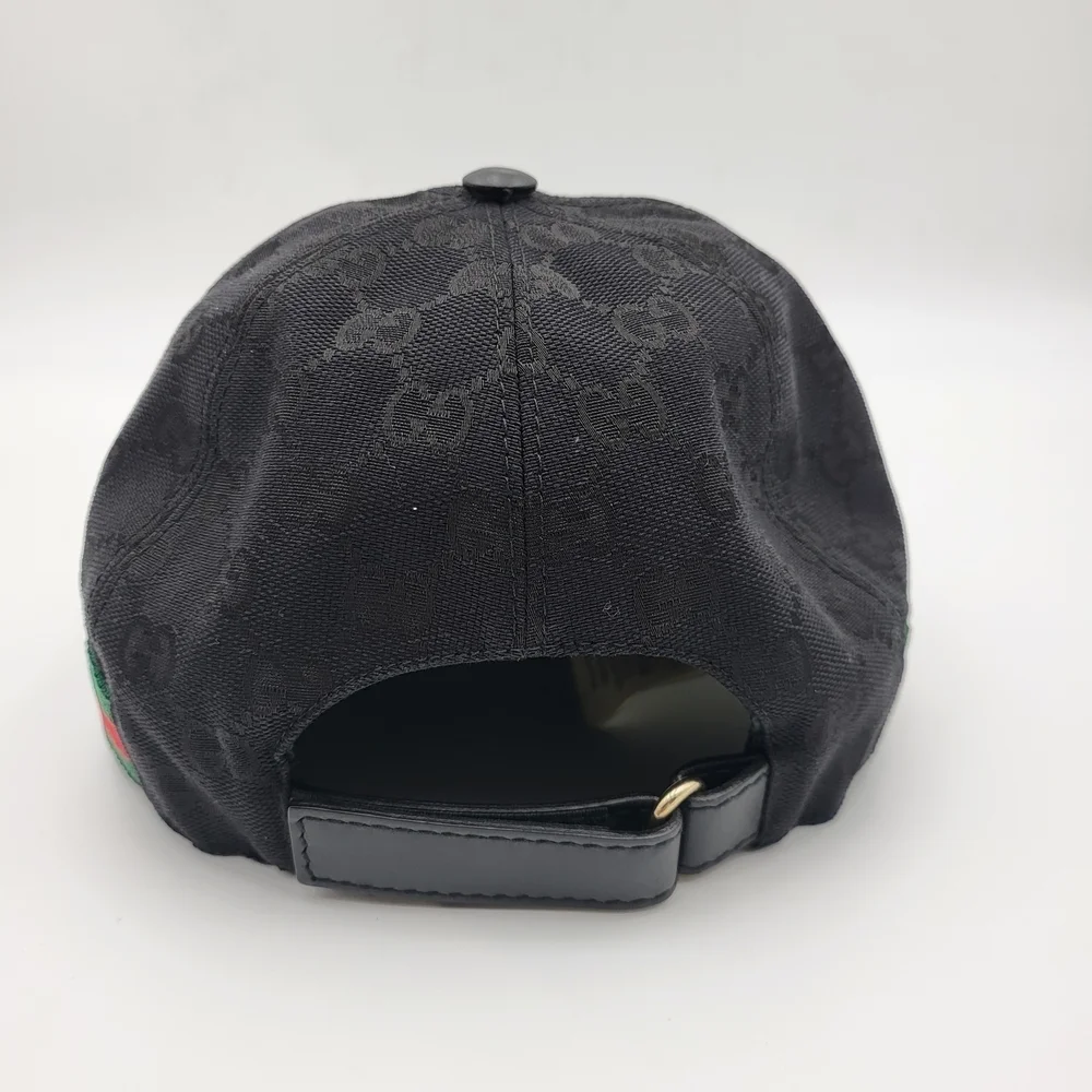 Gucci GG Canvas Hat with Web Sherry Line. Authentic..